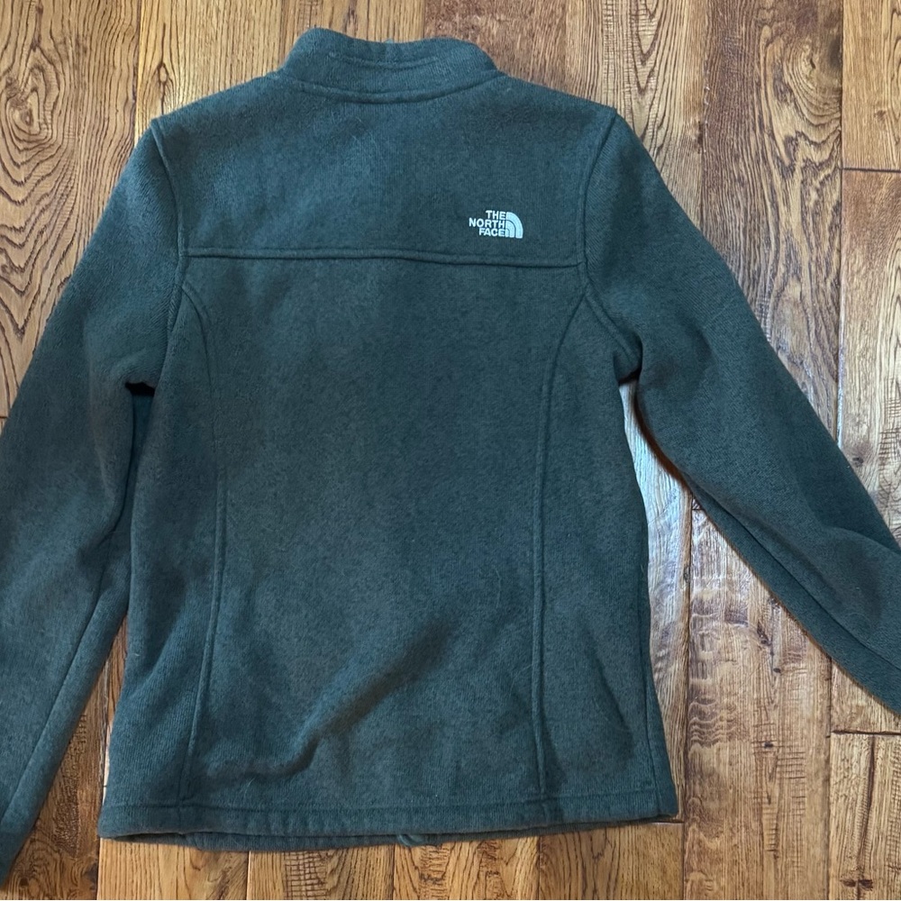 The North Face Green Fleece Jacket - Picture 3 of 6